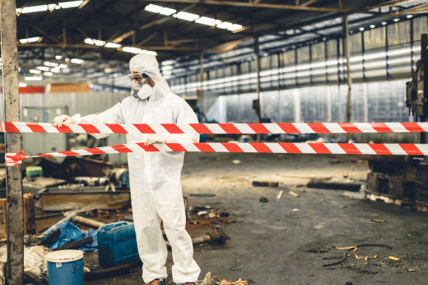 Professional Biohazard technician working in Fremont, OH